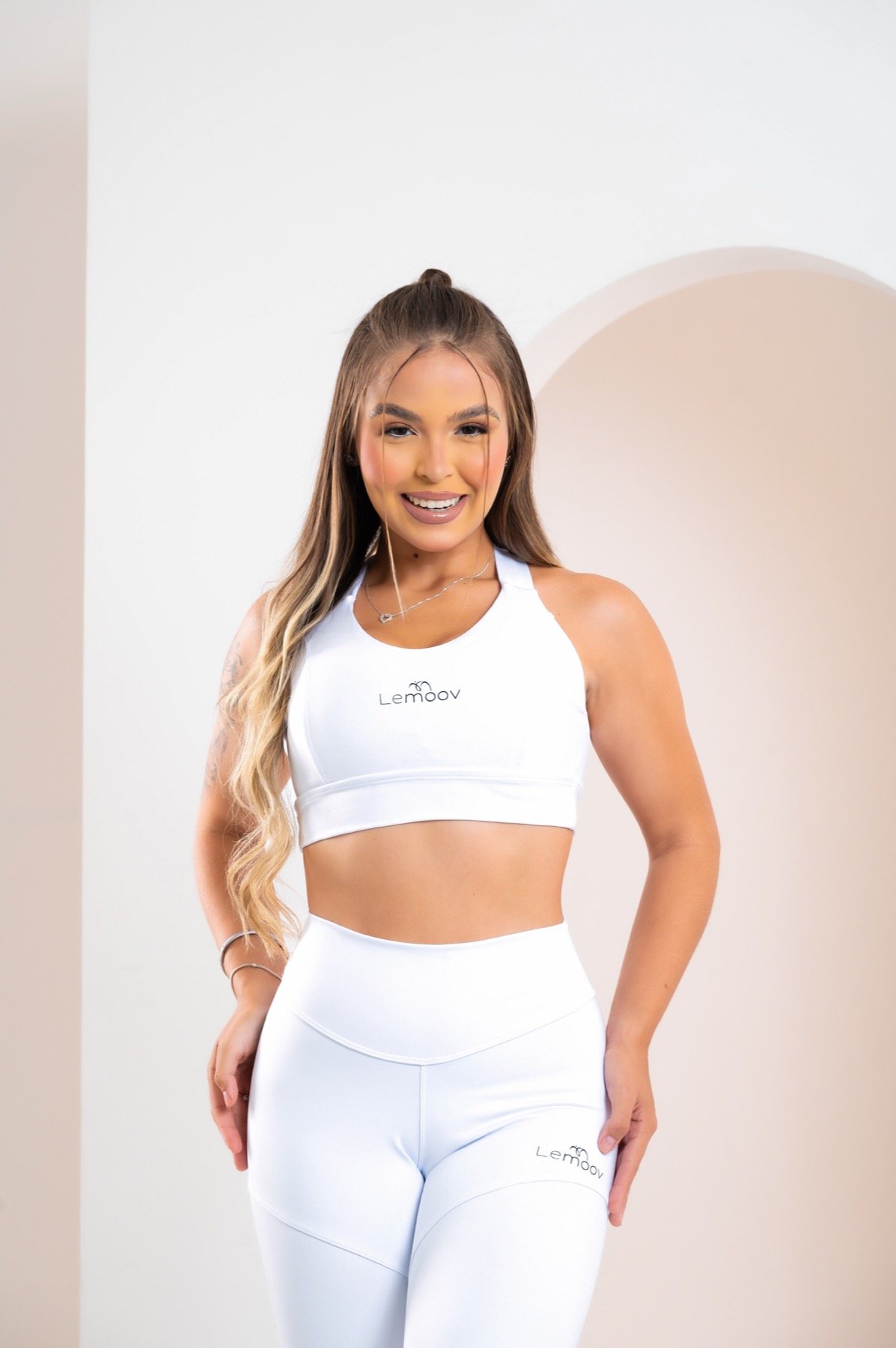 Conjunto Iris branco Lemoov